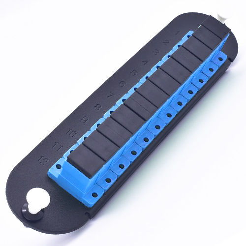CCH Compatible Adapter Panel SC/UPC Blue Simplex 12 Port 9/125 Singlemode