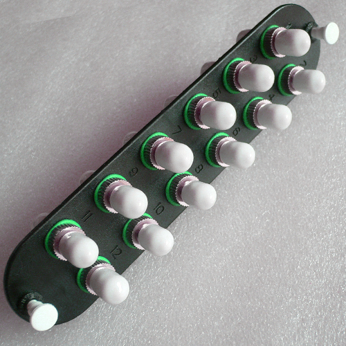 CCH Compatible Adapter Panel ST/APC Singlemode Simplex 12 Port 9/125 Singlemode