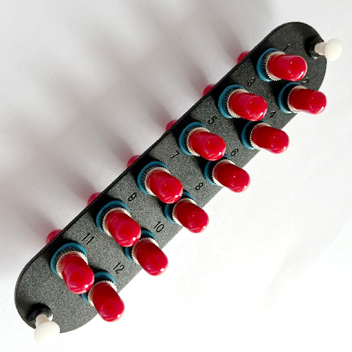 CCH Compatible Adapter Panel ST/UPC Multimode Simplex 12 Port OM2 50/125 Multimode