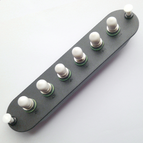 CCH Compatible Adapter Panel ST/UPC Multimode Simplex 6 Port OM5 50/125 Multimode