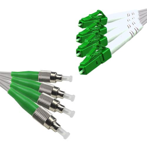 Indoor Drop Cable 4 Fiber FC/APC to LC/APC G657A 9/125 Singlemode