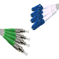Indoor Drop Cable 4 Fiber FC/APC to LC/UPC G657A 9/125 Singlemode