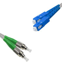 Indoor Drop Cable Duplex FC/APC to SC/UPC G657A 9/125 Singlemode
