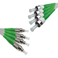 Indoor Drop Cable 4 Fiber FC/APC to ST/APC G657A 9/125 Singlemode