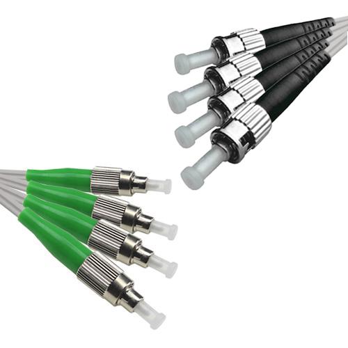 Indoor Drop Cable 4 Fiber FC/APC to ST/UPC G657A 9/125 Singlemode