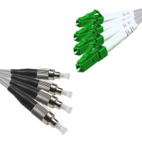 Indoor Drop Cable 4 Fiber FC/UPC to LC/APC G657A 9/125 Singlemode