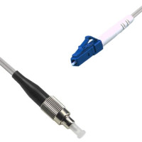 Indoor Drop Cable Simplex FC/UPC to LC/UPC G657A 9/125 Singlemode