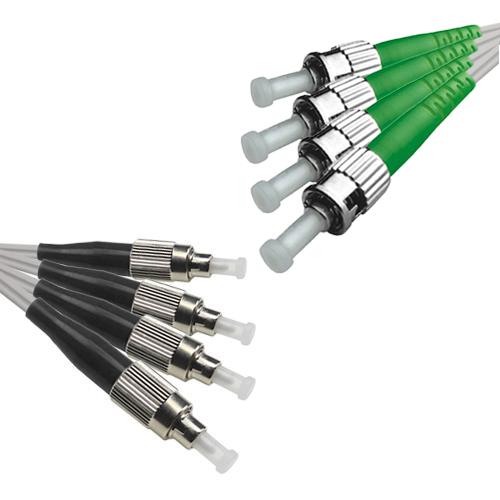 Indoor Drop Cable 4 Fiber FC/UPC to ST/APC G657A 9/125 Singlemode