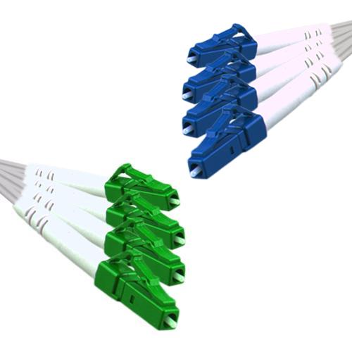 Indoor Drop Cable 4 Fiber LC/APC to LC/UPC G657A 9/125 Singlemode