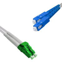 Indoor Drop Cable Duplex LC/APC to SC/UPC G657A 9/125 Singlemode