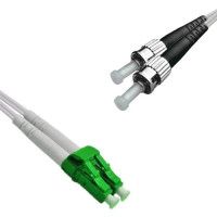 Indoor Drop Cable Duplex LC/APC to ST/UPC G657A 9/125 Singlemode