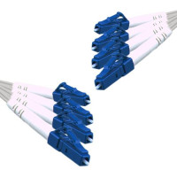 Indoor Drop Cable 4 Fiber LC/UPC to LC/UPC G657A 9/125 Singlemode