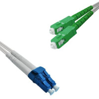 Indoor Drop Cable Duplex LC/UPC to SC/APC G657A 9/125 Singlemode
