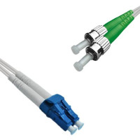 Indoor Drop Cable Duplex LC/UPC to ST/APC G657A 9/125 Singlemode