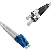 Indoor Drop Cable Duplex LC/UPC to ST/UPC G657A 9/125 Singlemode