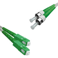 Indoor Drop Cable Duplex SC/APC to ST/APC G657A 9/125 Singlemode