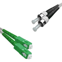 Indoor Drop Cable Duplex SC/APC to ST/UPC G657A 9/125 Singlemode