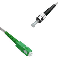 Indoor Drop Cable Simplex SC/APC to ST/UPC G657A 9/125 Singlemode