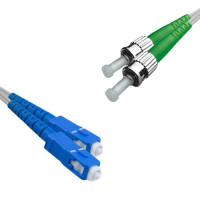 Indoor Drop Cable Duplex SC/UPC to ST/APC G657A 9/125 Singlemode