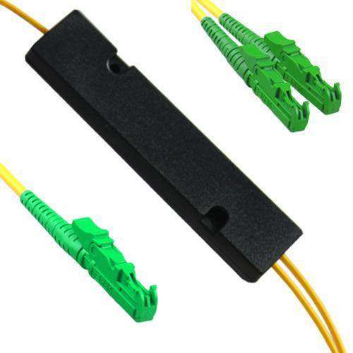 1x2 E2000/APC to E2000/APC FBT Splitter OS2 9/125 Singlemode