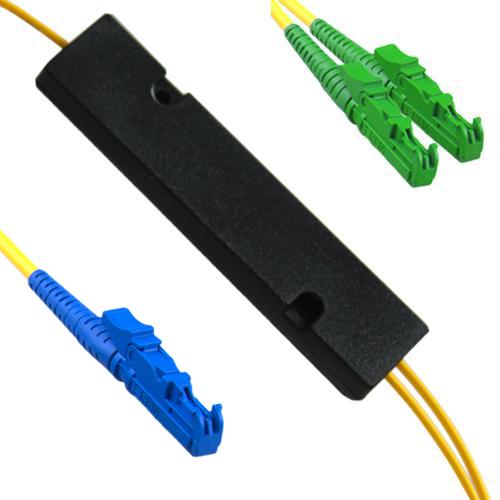 1x2 E2000/UPC to E2000/APC FBT Splitter OS2 9/125 Singlemode