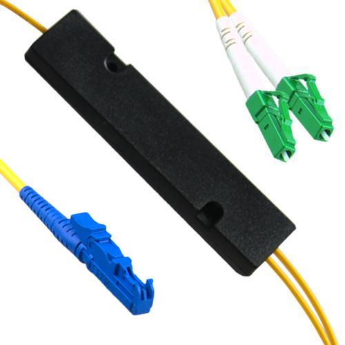 1x2 E2000/UPC to LC/APC FBT Splitter OS2 9/125 Singlemode