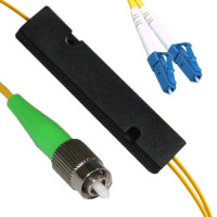 1x2 FC/APC to LC/UPC FBT Splitter OS2 9/125 Singlemode