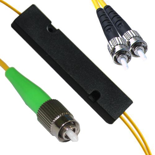 1x2 FC/APC to ST/UPC FBT Splitter OS2 9/125 Singlemode