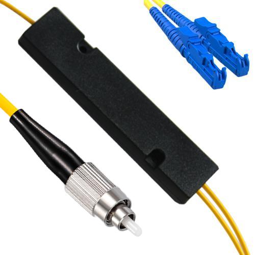 1x2 FC/UPC to E2000/UPC FBT Splitter OS2 9/125 Singlemode