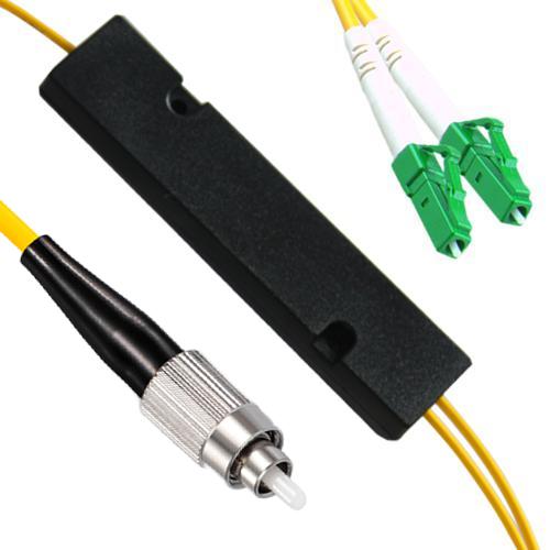 1x2 FC/UPC to LC/APC FBT Splitter OS2 9/125 Singlemode