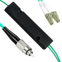 1x2 FC/UPC to LC/UPC FBT Splitter OM3 50/125 Multimode
