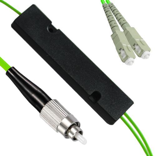 1x2 FC/UPC to SC/UPC FBT Splitter OM5 50/125 Multimode