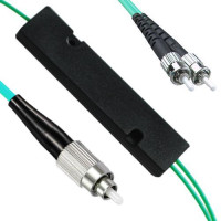 1x2 FC/UPC to ST/UPC FBT Splitter OM3 50/125 Multimode
