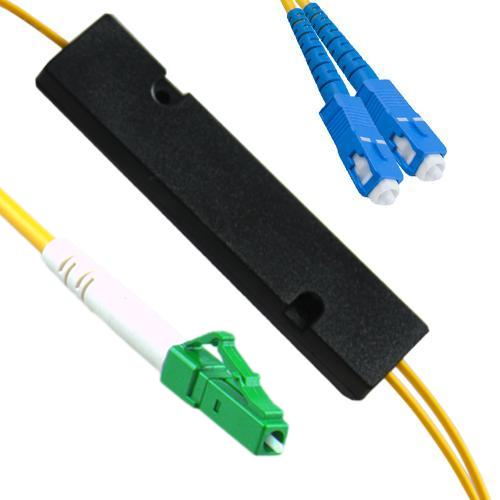 1x2 LC/APC to SC/UPC FBT Splitter OS2 9/125 Singlemode