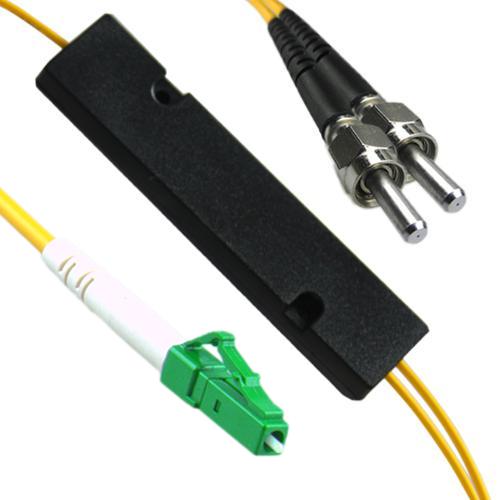 1x2 LC/APC to SMA905/UPC FBT Splitter OS2 9/125 Singlemode