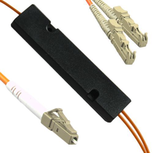 1x2 LC/UPC to E2000/UPC FBT Splitter OM1 62.5/125 Multimode