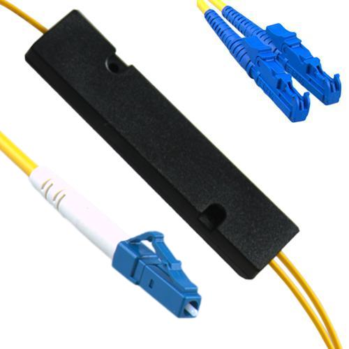 1x2 LC/UPC to E2000/UPC FBT Splitter OS2 9/125 Singlemode