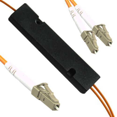 1x2 LC/UPC to LC/UPC FBT Splitter OM1 62.5/125 Multimode