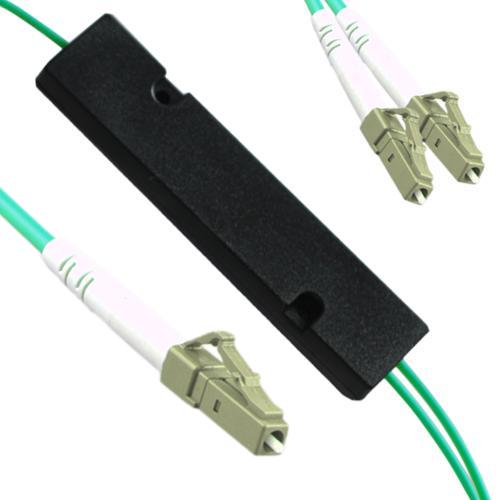 1x2 LC/UPC to LC/UPC FBT Splitter OM3 50/125 Multimode