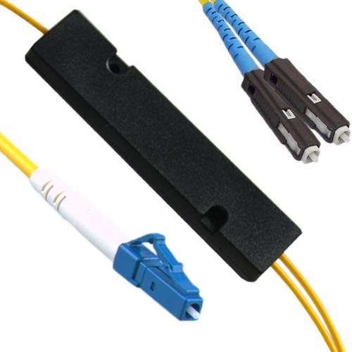 1x2 LC/UPC to MU/UPC FBT Splitter OS2 9/125 Singlemode