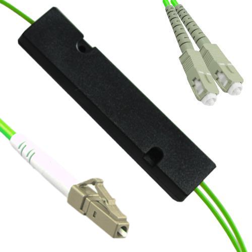 1x2 LC/UPC to SC/UPC FBT Splitter OM5 50/125 Multimode