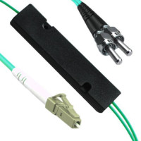 1x2 LC/UPC to SMA905/UPC FBT Splitter OM3 50/125 Multimode