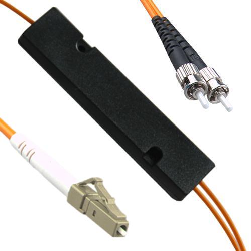 1x2 LC/UPC to ST/UPC FBT Splitter OM1 62.5/125 Multimode