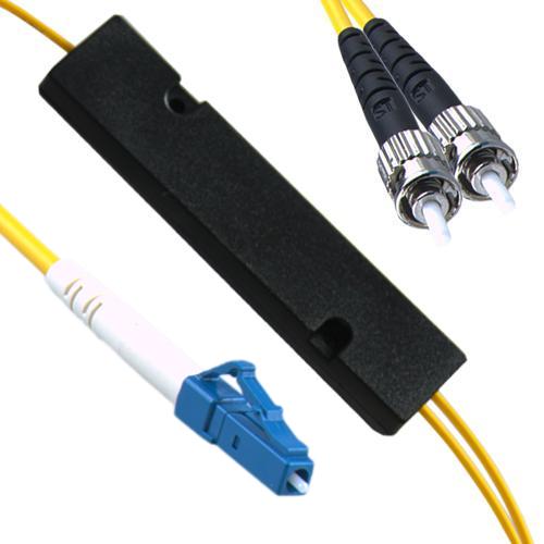 1x2 LC/UPC to ST/UPC FBT Splitter OS2 9/125 Singlemode