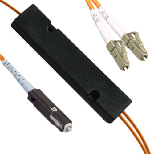 1x2 MU/UPC to LC/UPC FBT Splitter OM2 50/125 Multimode