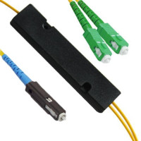 1x2 MU/UPC to SC/APC FBT Splitter OS2 9/125 Singlemode