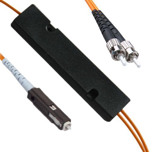 1x2 MU/UPC to ST/UPC FBT Splitter OM1 62.5/125 Multimode