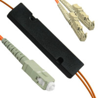 1x2 SC/UPC to E2000/UPC FBT Splitter OM2 50/125 Multimode