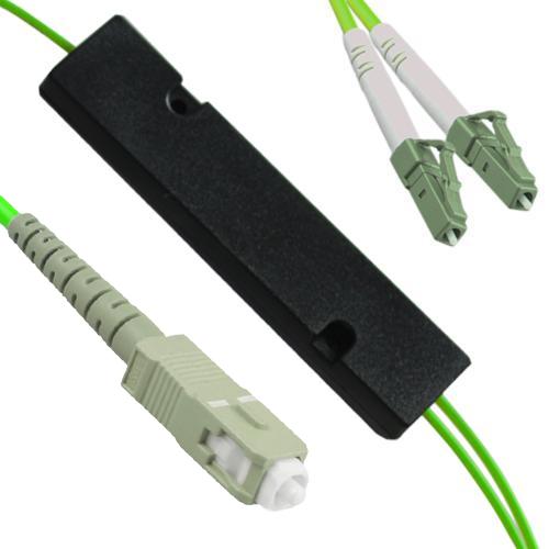 1x2 SC/UPC to LC/UPC FBT Splitter OM5 50/125 Multimode