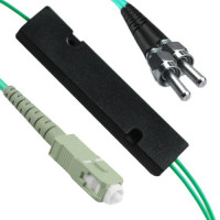 1x2 SC/UPC to SMA905/UPC FBT Splitter OM3 50/125 Multimode